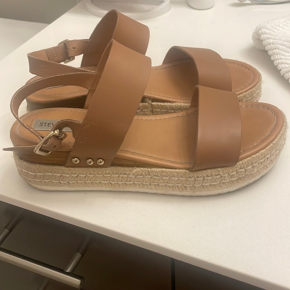 Steve Madden Shoes - Steve Madden Womens Catia Brown Espadril